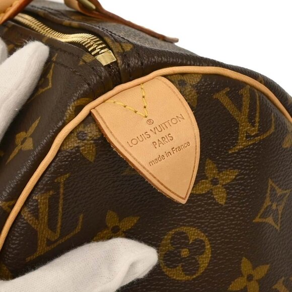 Louis Vuitton Monogram Speedy 30 Handbag - Picture 6 of 10